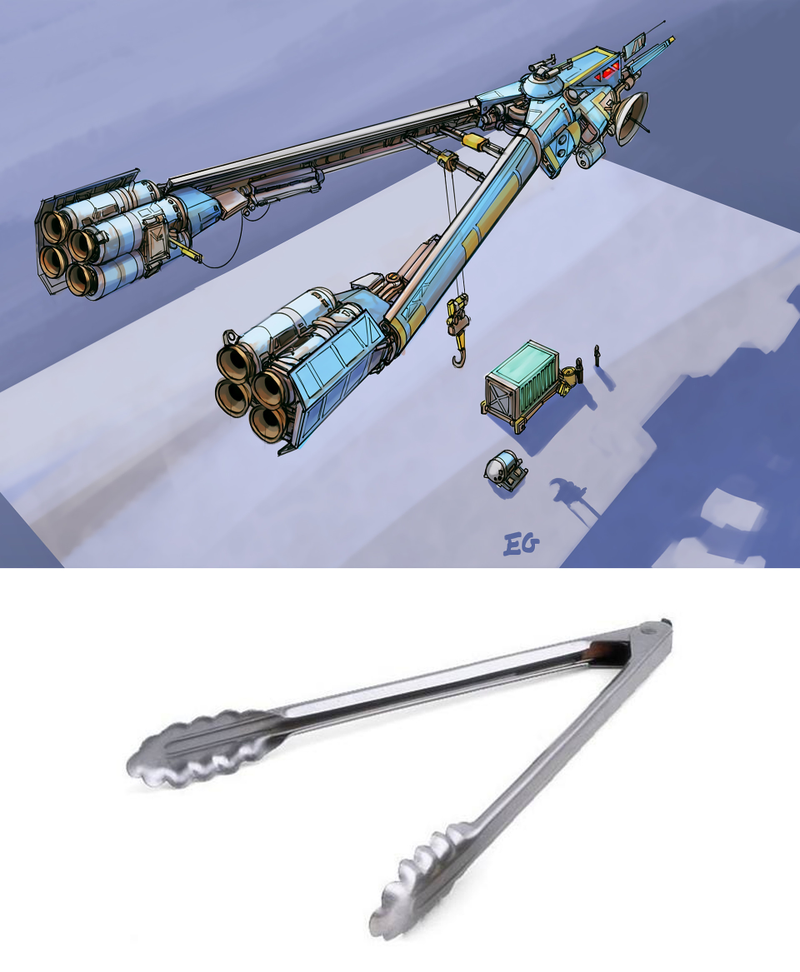 Illustration for article titled Artist Turns Household Objects Into Cool Spaceships
